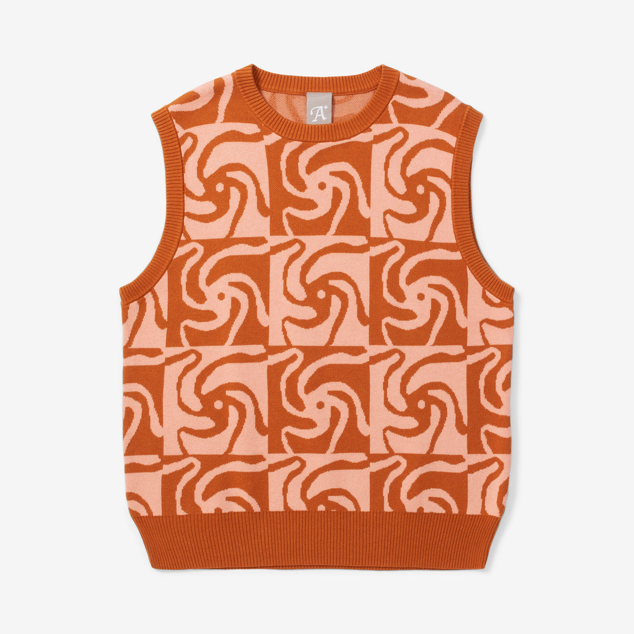 Pinwheel Knitted Vest | 8604-MLT