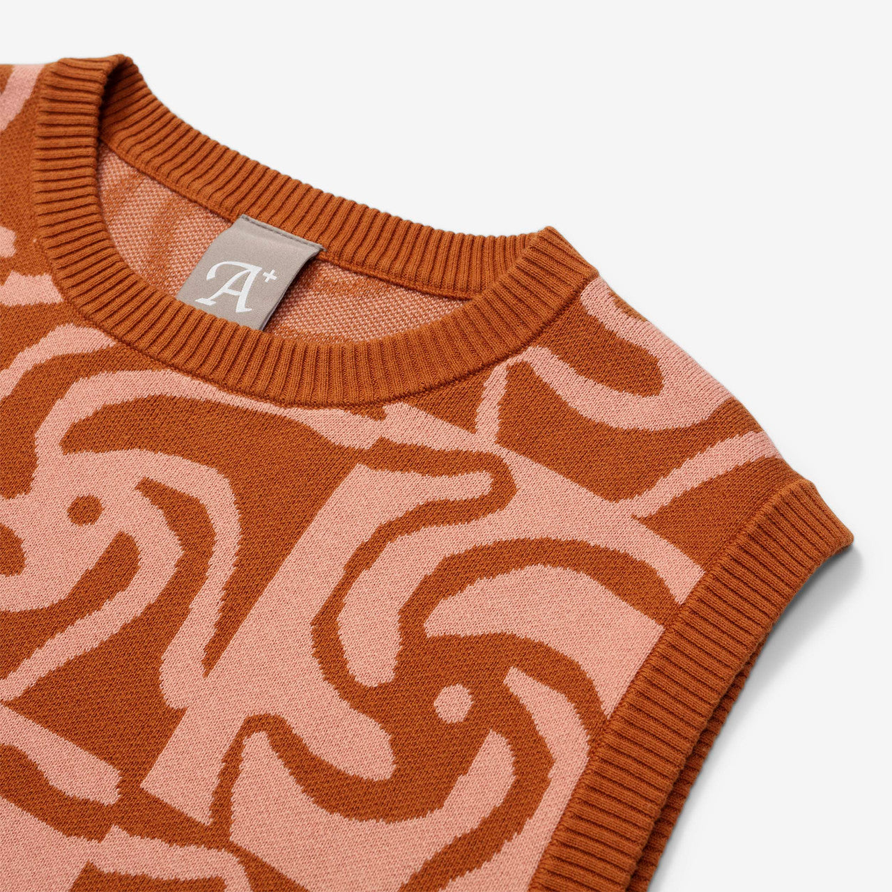 Pinwheel Knitted Vest | 8604-MLT