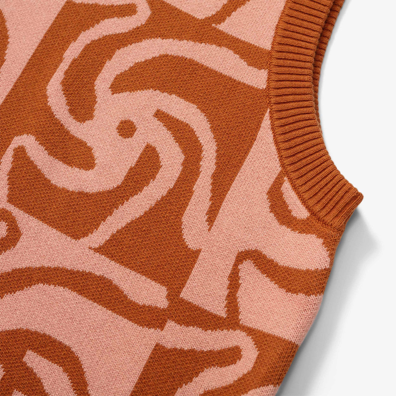 Pinwheel Knitted Vest | 8604-MLT