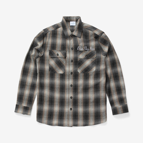 Flannel Check Long Sleeve Shirt | BS2203FT001