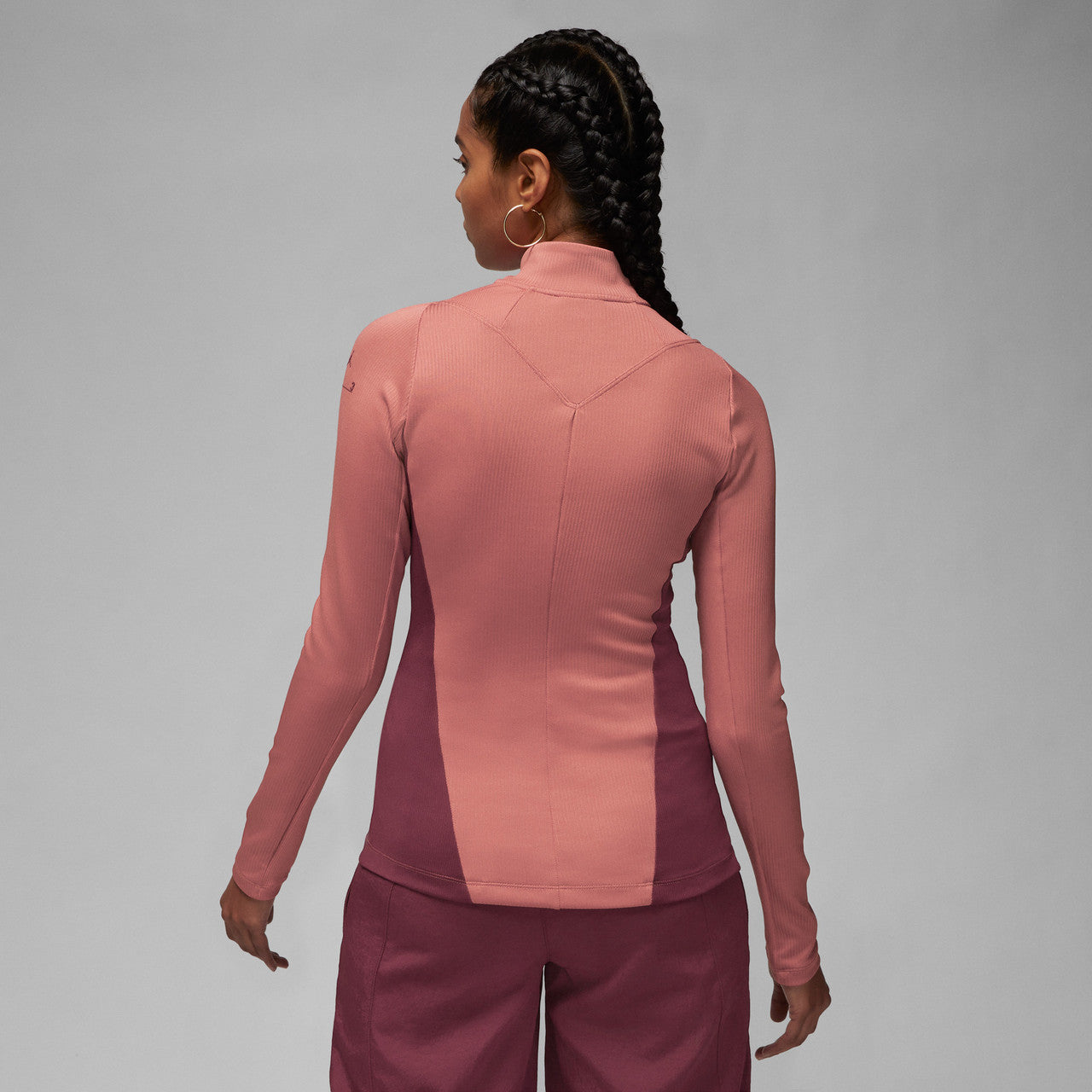 Wmns 1/4-Zip Long-Sleeve Top | DV1255-689