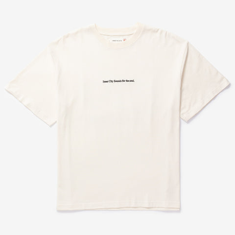 Records Oval Logo Tee | HTG240344-CRE