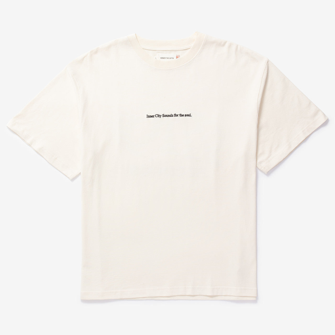 Records Oval Logo Tee | HTG240344-CRE