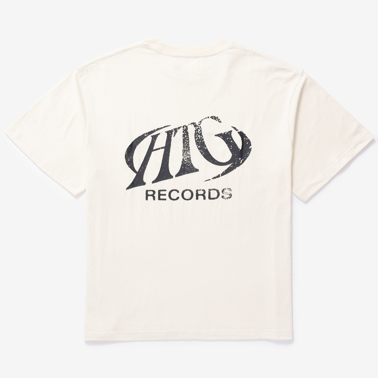 Records Oval Logo Tee | HTG240344-CRE