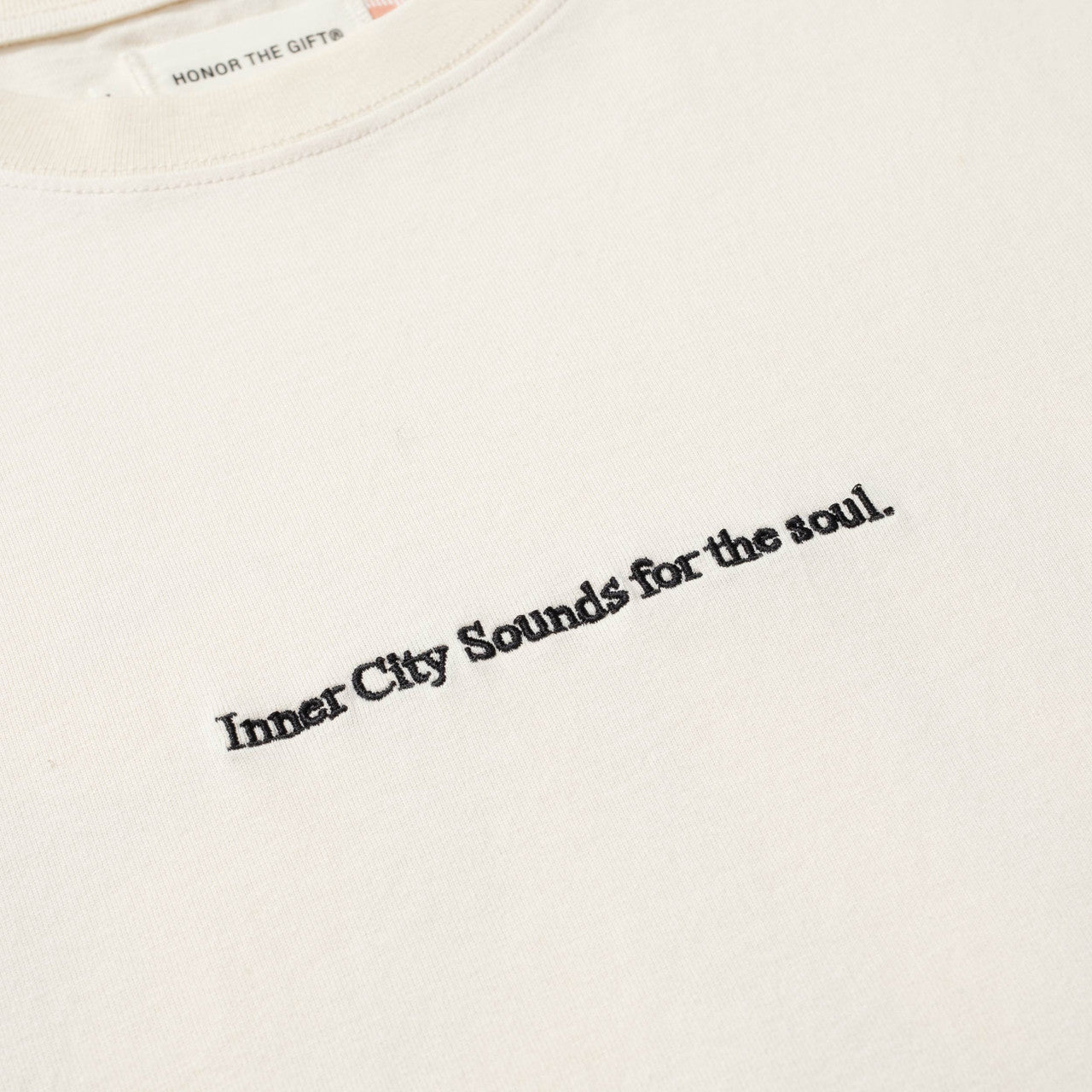 Records Oval Logo Tee | HTG240344-CRE