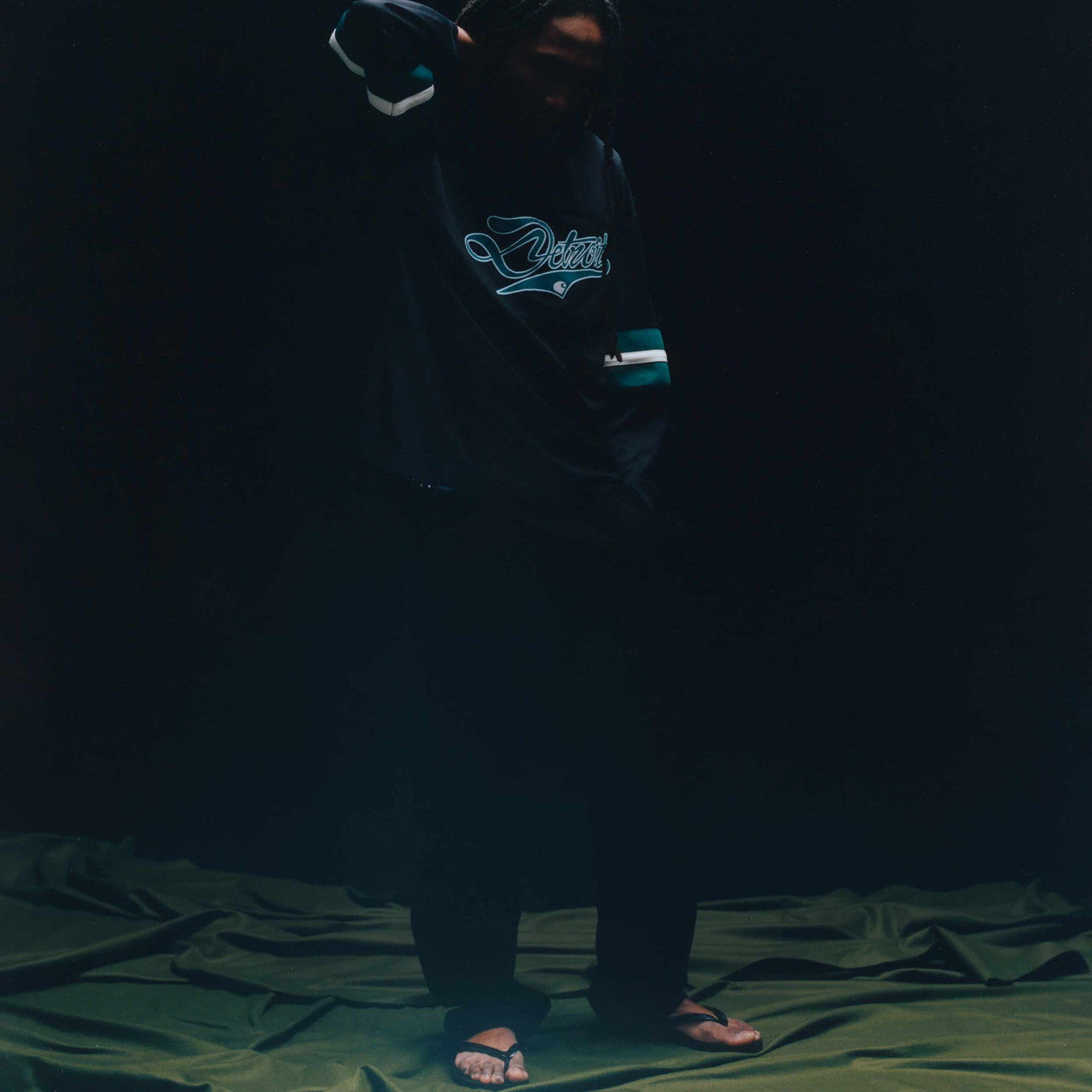 Long Sleeve Detroit Mesh T-Shirt | I034620.3A0XX