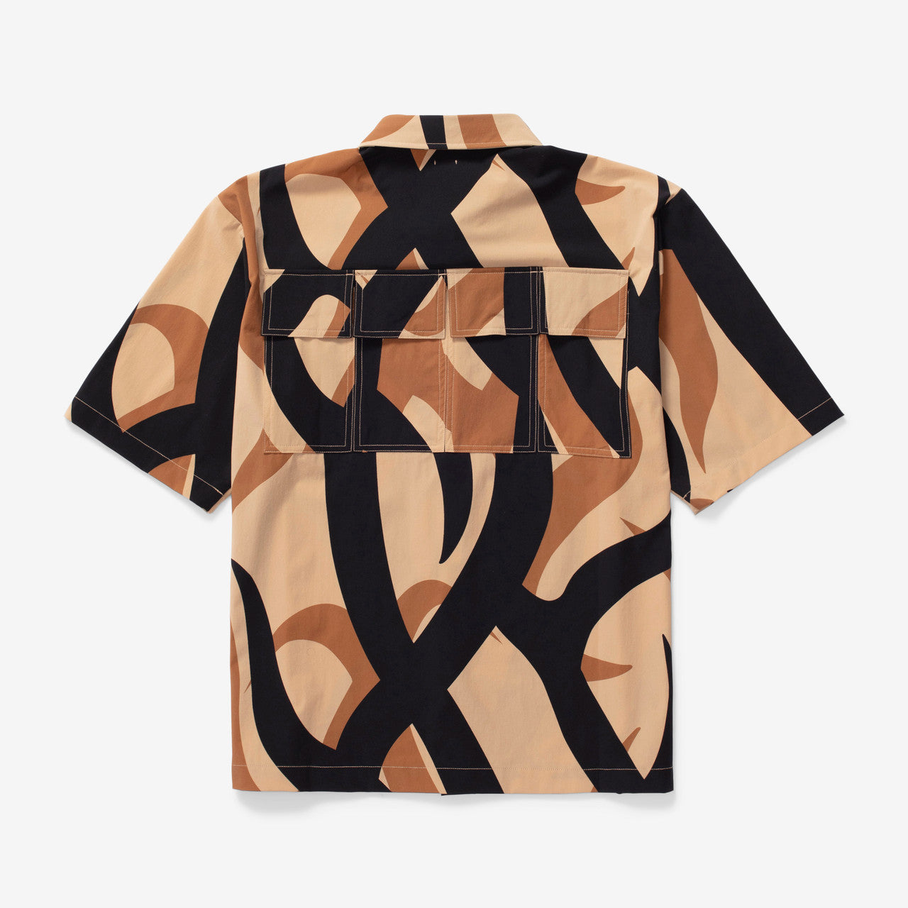 Strange Jungle Camo Multi Pocket Shirt  | LSSJCPZS-S-006
