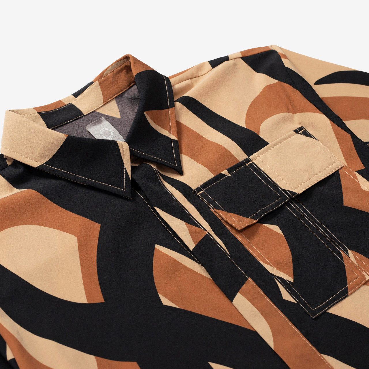 Strange Jungle Camo Multi Pocket Shirt  | LSSJCPZS-S-006