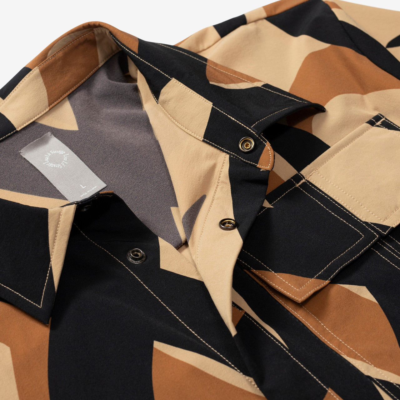 Strange Jungle Camo Multi Pocket Shirt  | LSSJCPZS-S-006