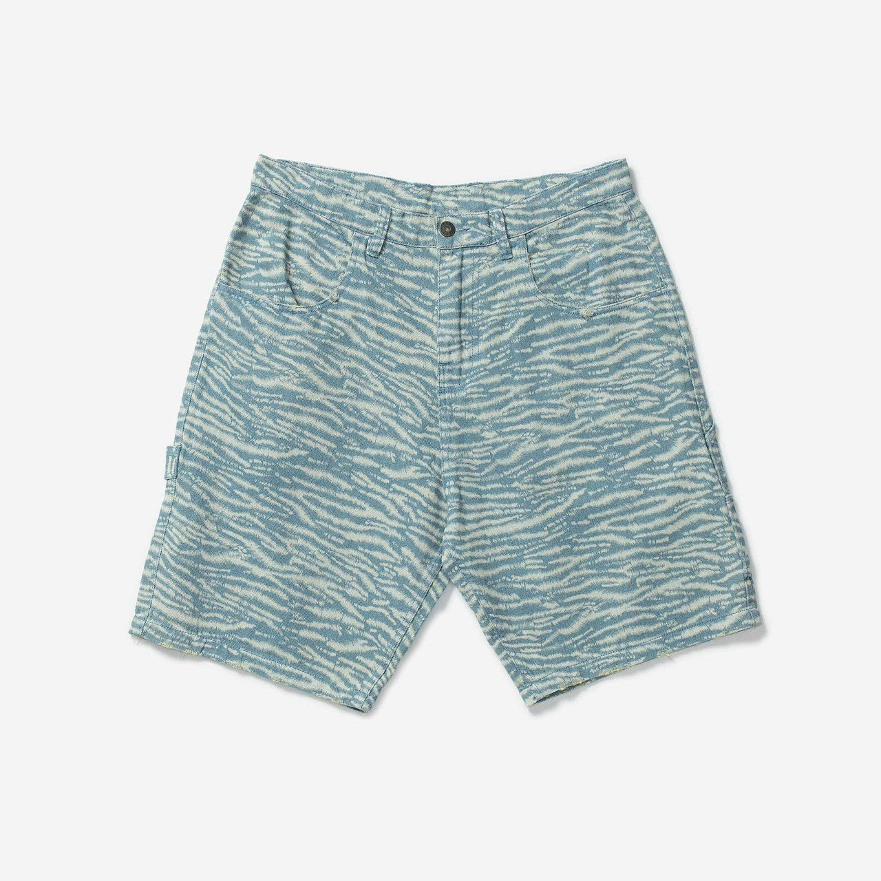 Saturn Denim Shorts | P22SU014-BLU