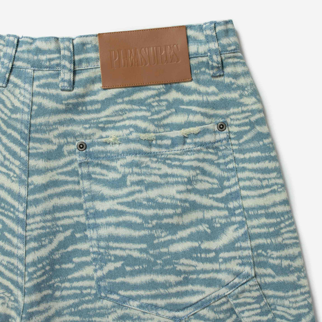 Saturn Denim Shorts | P22SU014-BLU