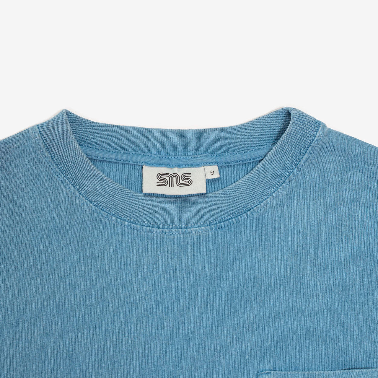 Washed Long Sleeve Pocket Tee | SNS-105002