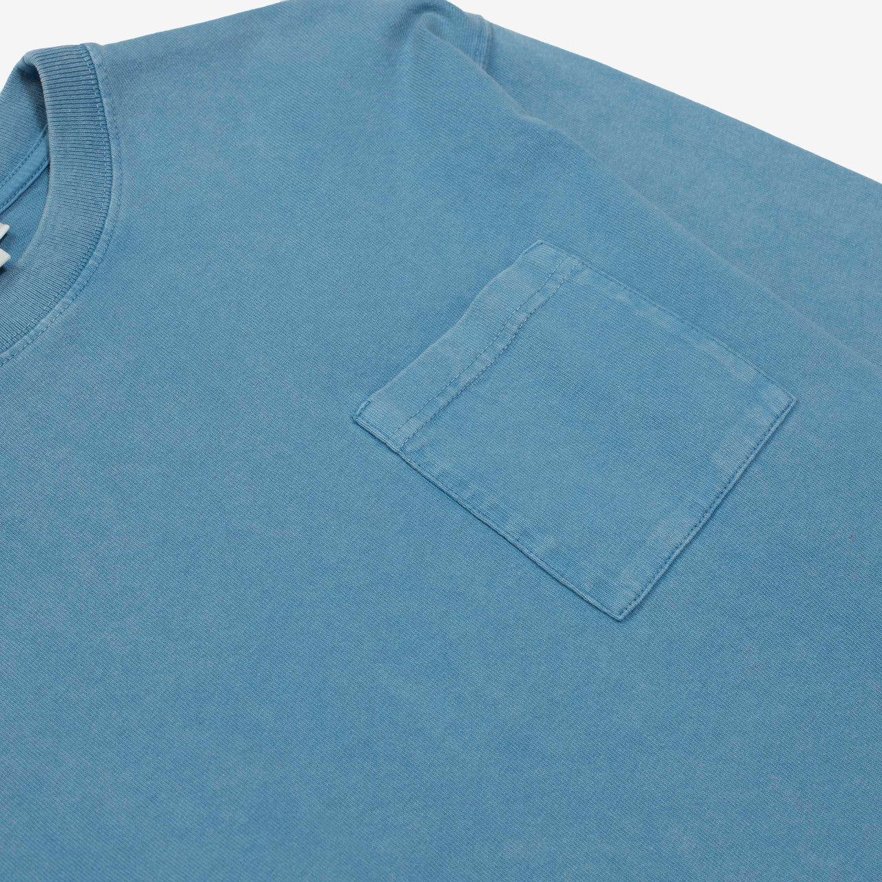 Washed Long Sleeve Pocket Tee | SNS-105002