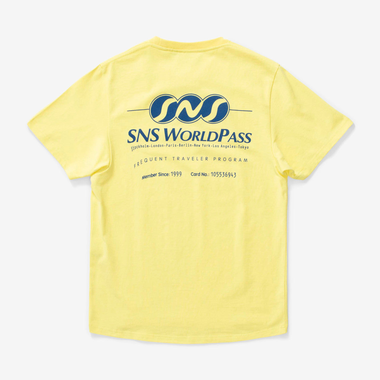 World Pass Tee | SNS-1163-0700