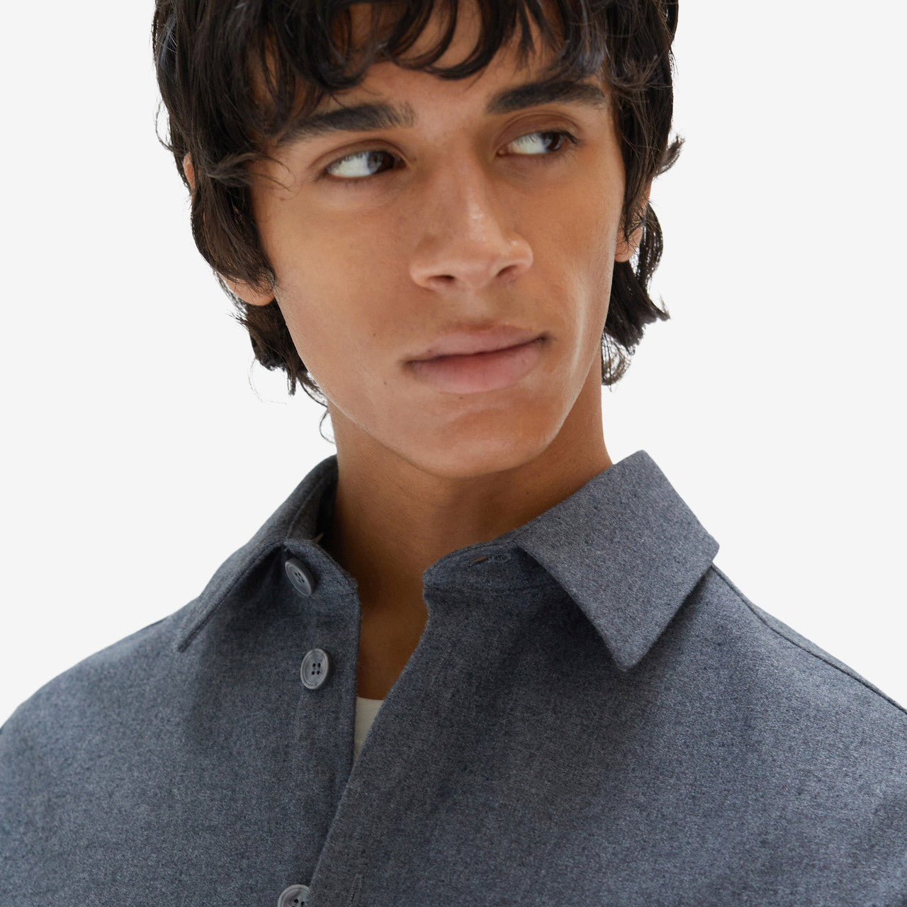 Recycled Cotton Flannel Shirt | SNS-1224-1000