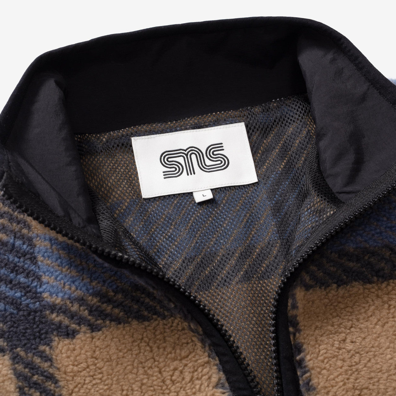 Plaid Fleece Jacket | SNS-149001