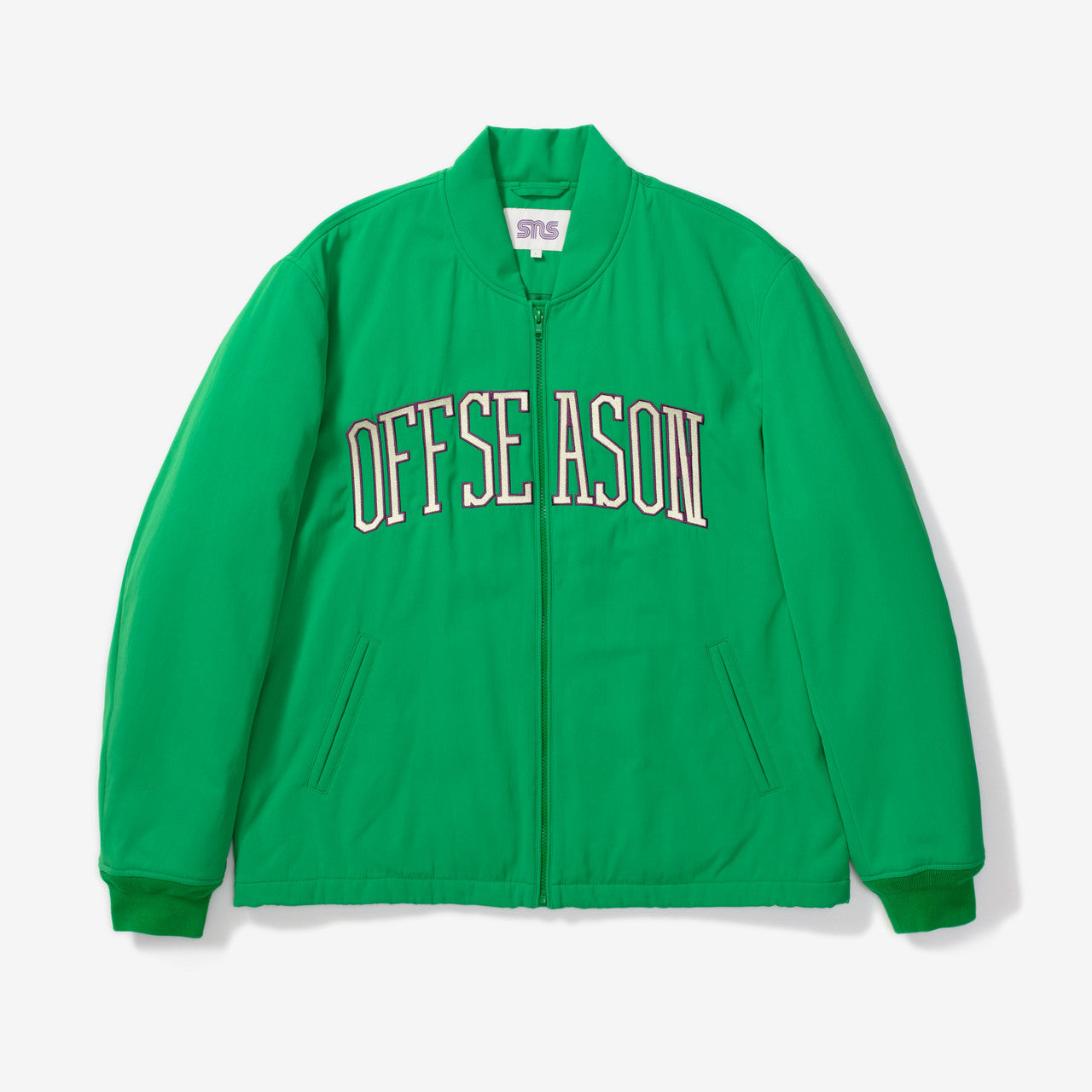 Nylon Varsity Jacket | SNS-2341-3800