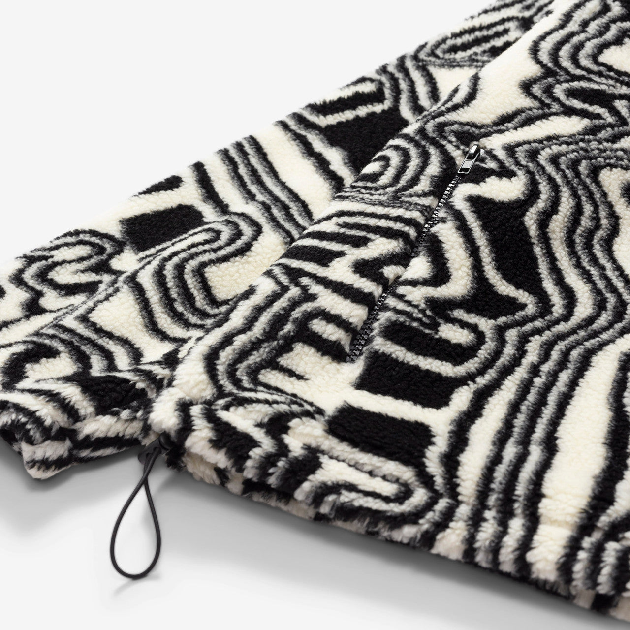 Distorted Fleece Jacket | SNS-3406-0200