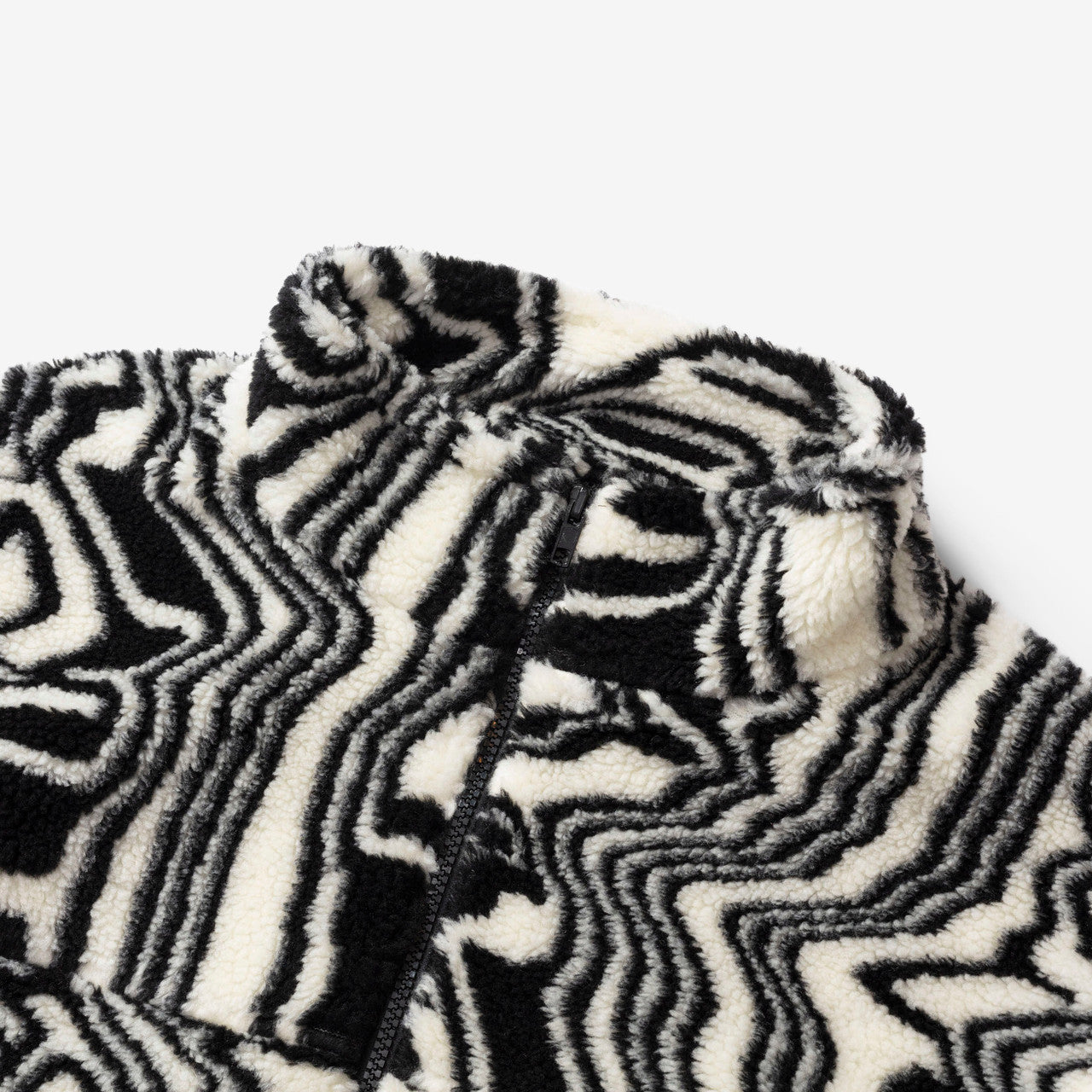 Distorted Fleece Jacket | SNS-3406-0200