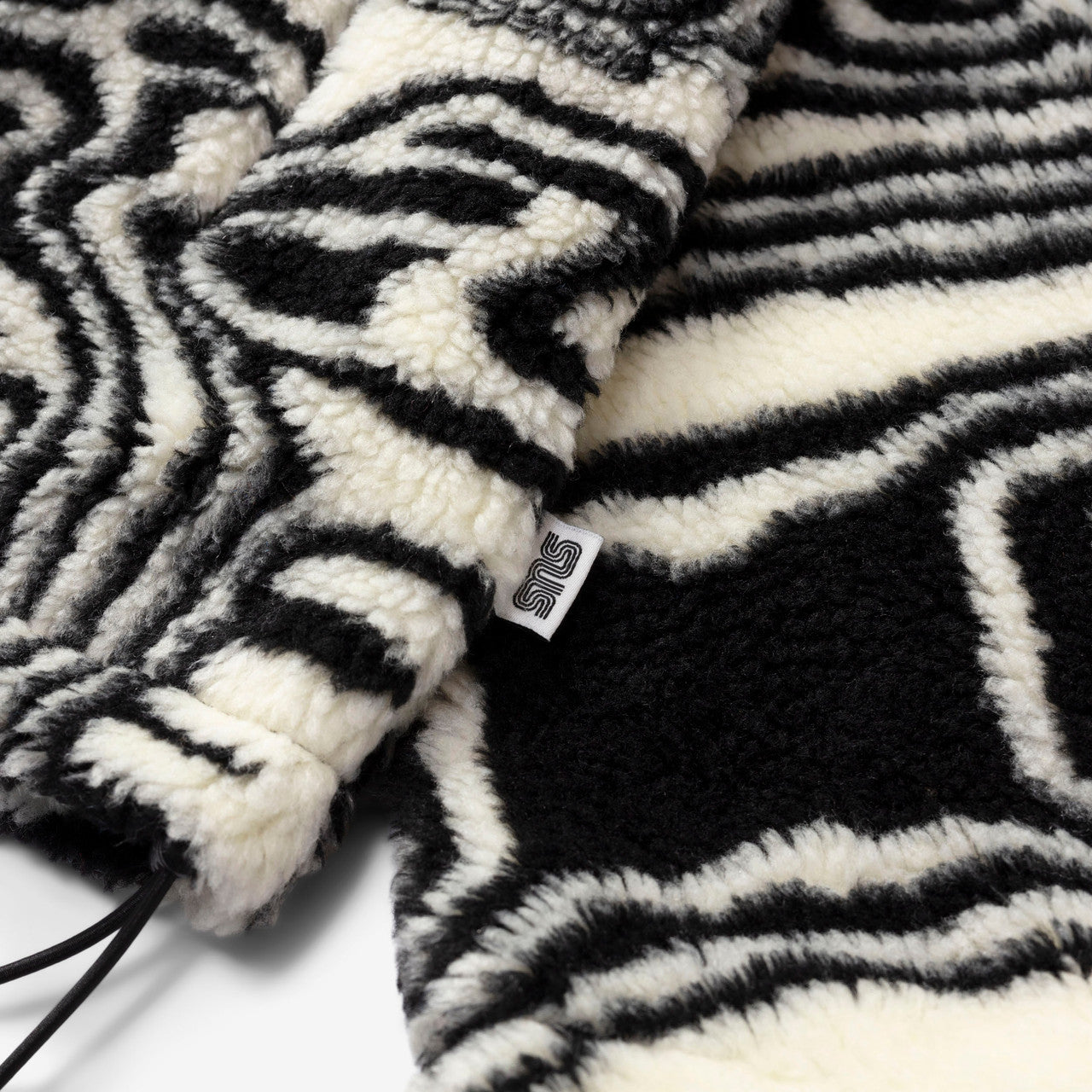 Distorted Fleece Jacket | SNS-3406-0200