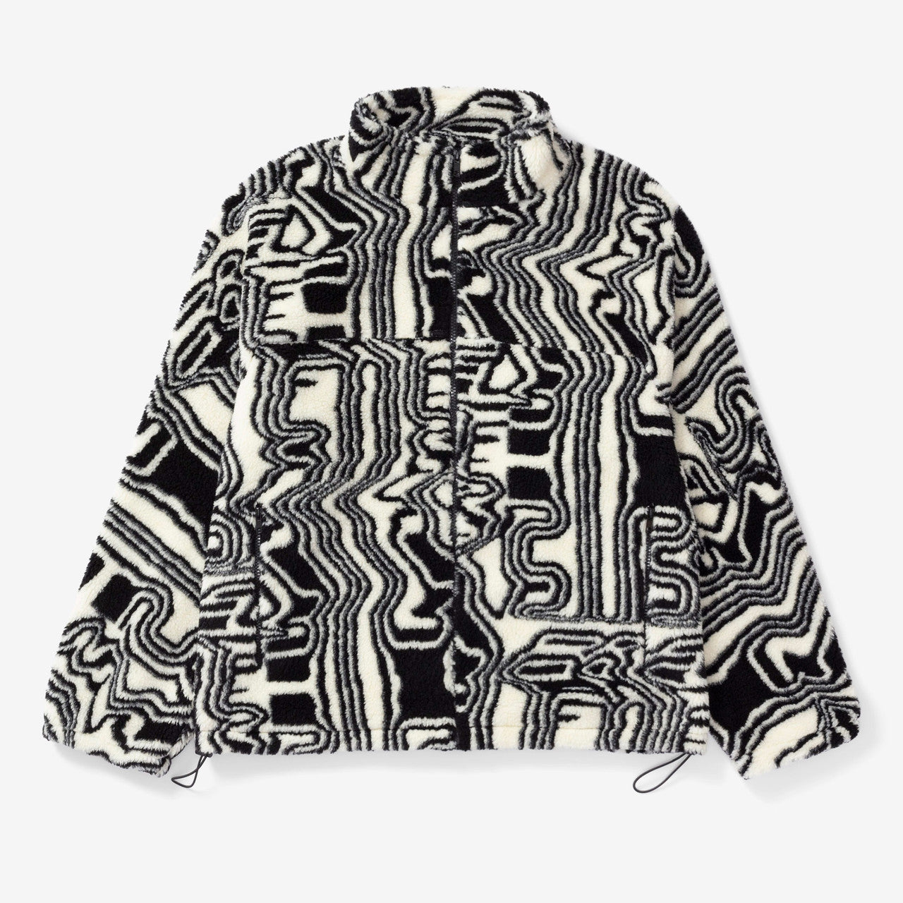 Distorted Fleece Jacket | SNS-3406-0200