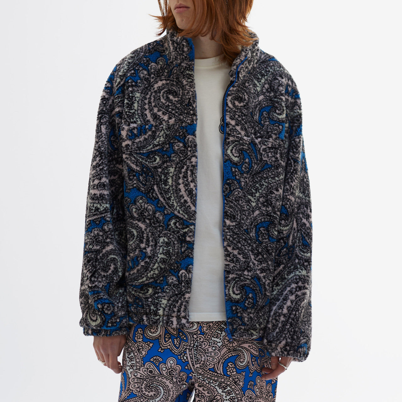 Paisley Fleece Jacket | SNS-3406-1100