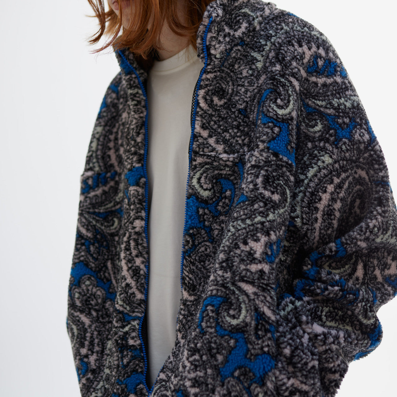 Paisley Fleece Jacket | SNS-3406-1100