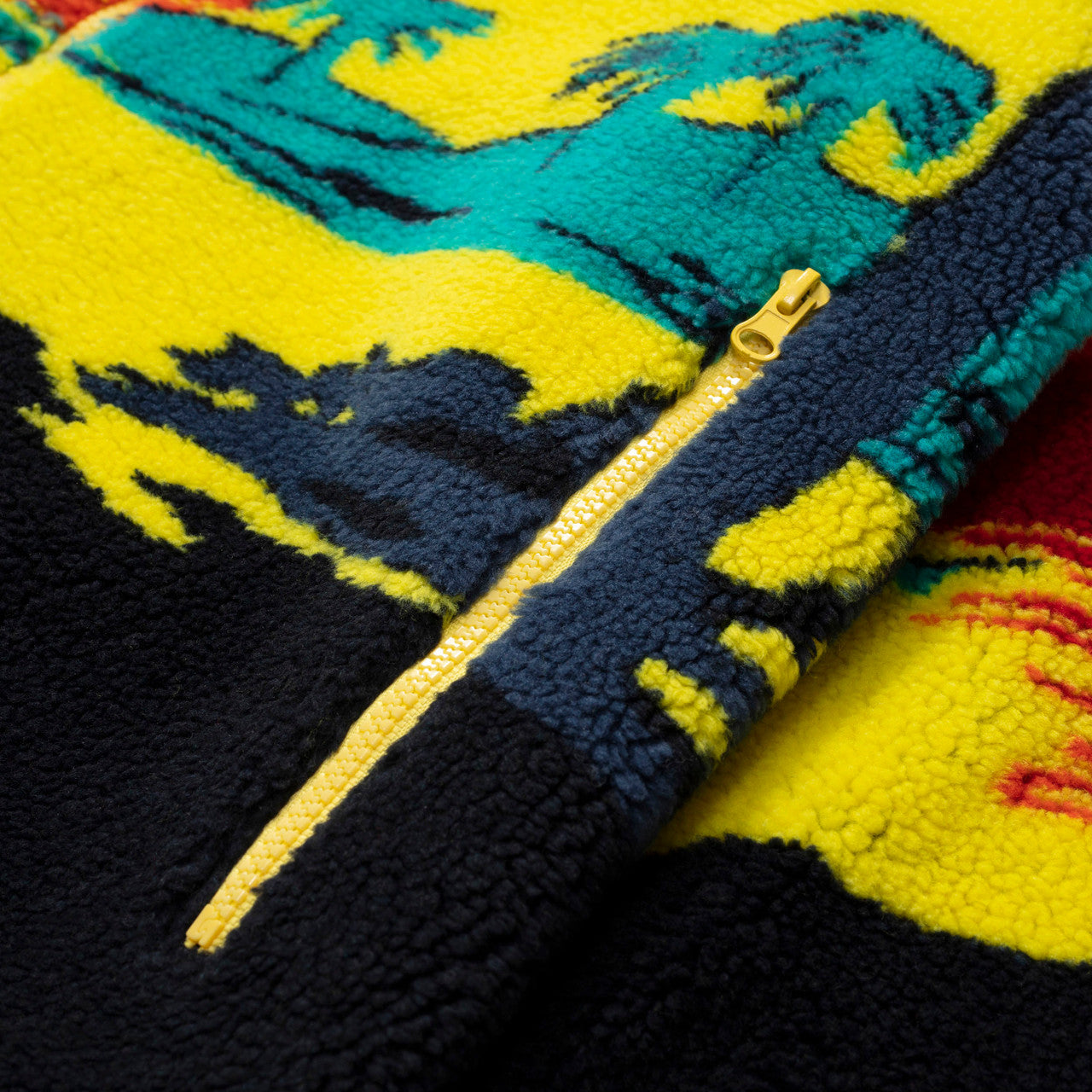 Palm Tree Fleece Jacket | SNS-3408-2600