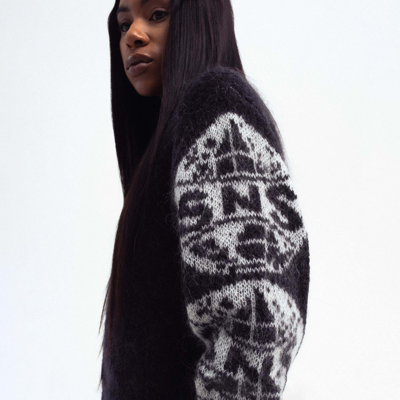 Mohair Knit Cardigan | SNS-3711-0100