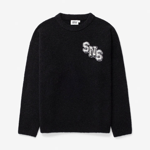Boucle Knit Crewneck | SNS-3720-0100