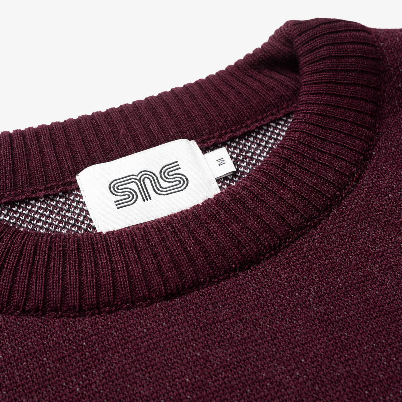 Collegiate Logo Knit Crewneck | SNS-3723-0200