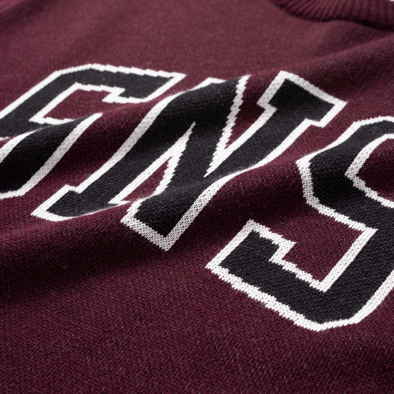 Collegiate Logo Knit Crewneck | SNS-3723-0200