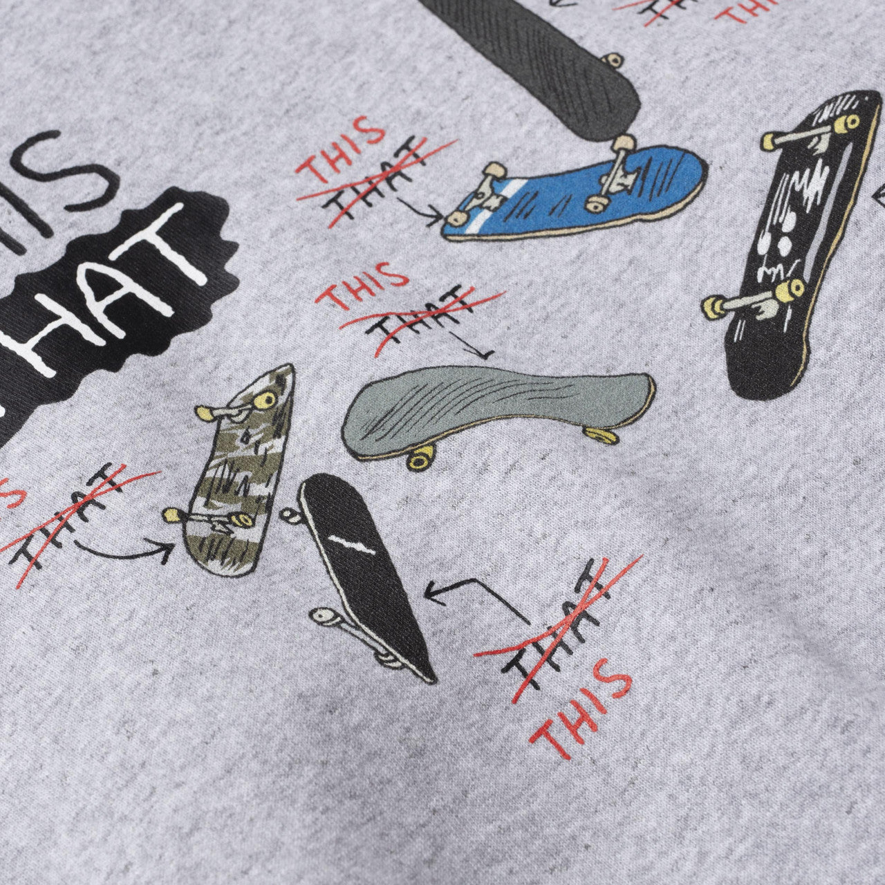 THISTHAT Skate Hoodie | TN243TSWHO10-HGR