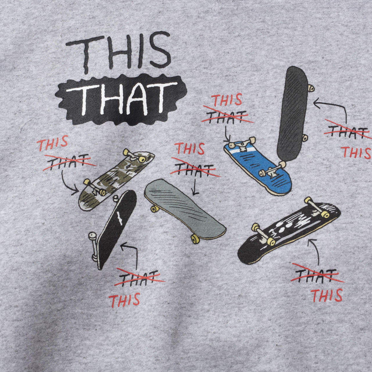 THISTHAT Skate Hoodie | TN243TSWHO10-HGR