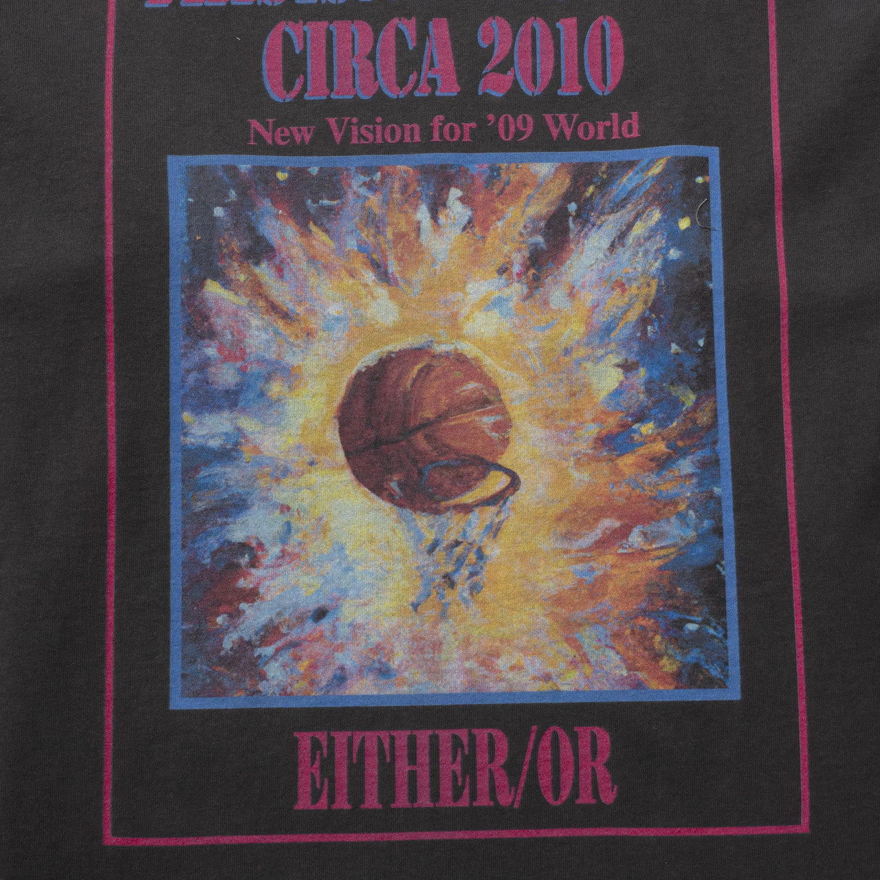 Basketball Hoop Long Sleeve Tee | TN243TTSLT04-CHA