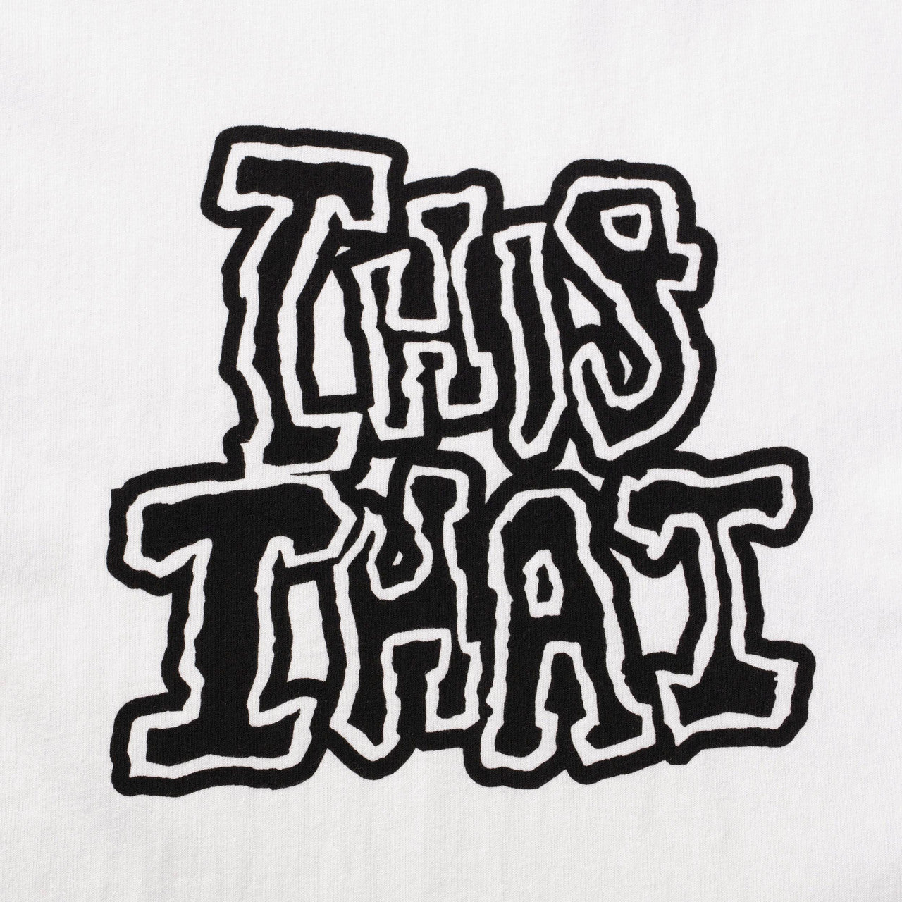 THISTHAT Tee | TN243TTSST02-WHT
