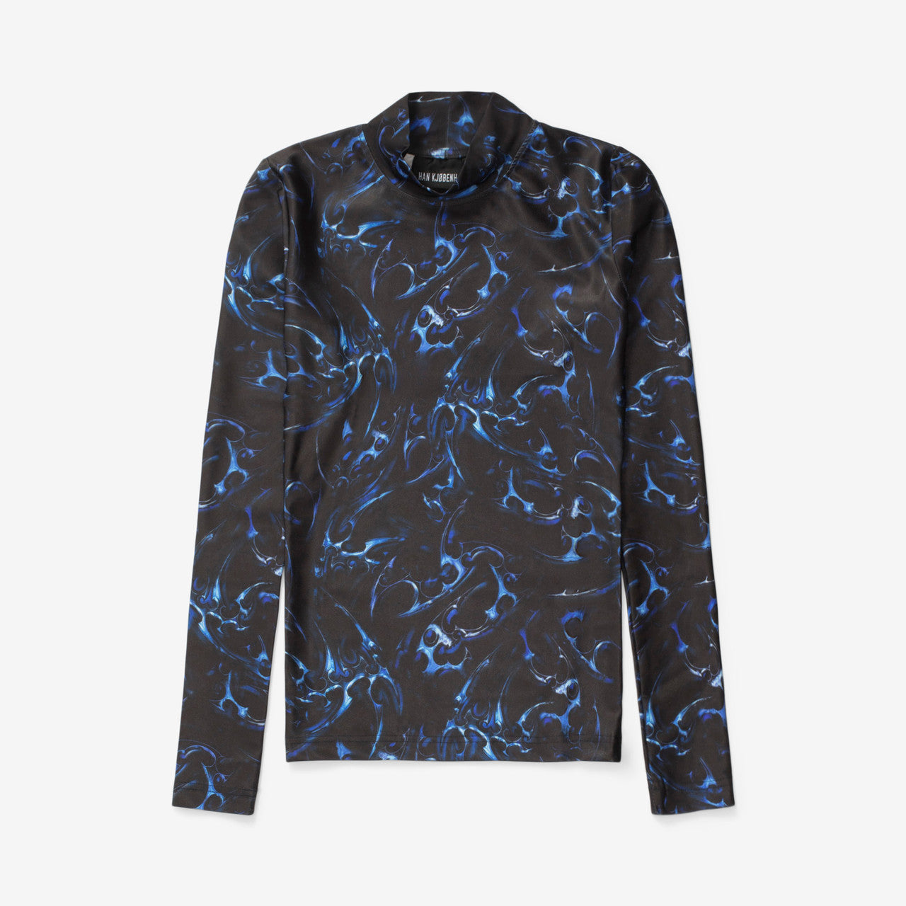 Wmns Tribal Stretch Turtleneck Long Sleeve | W-132287-BLUE