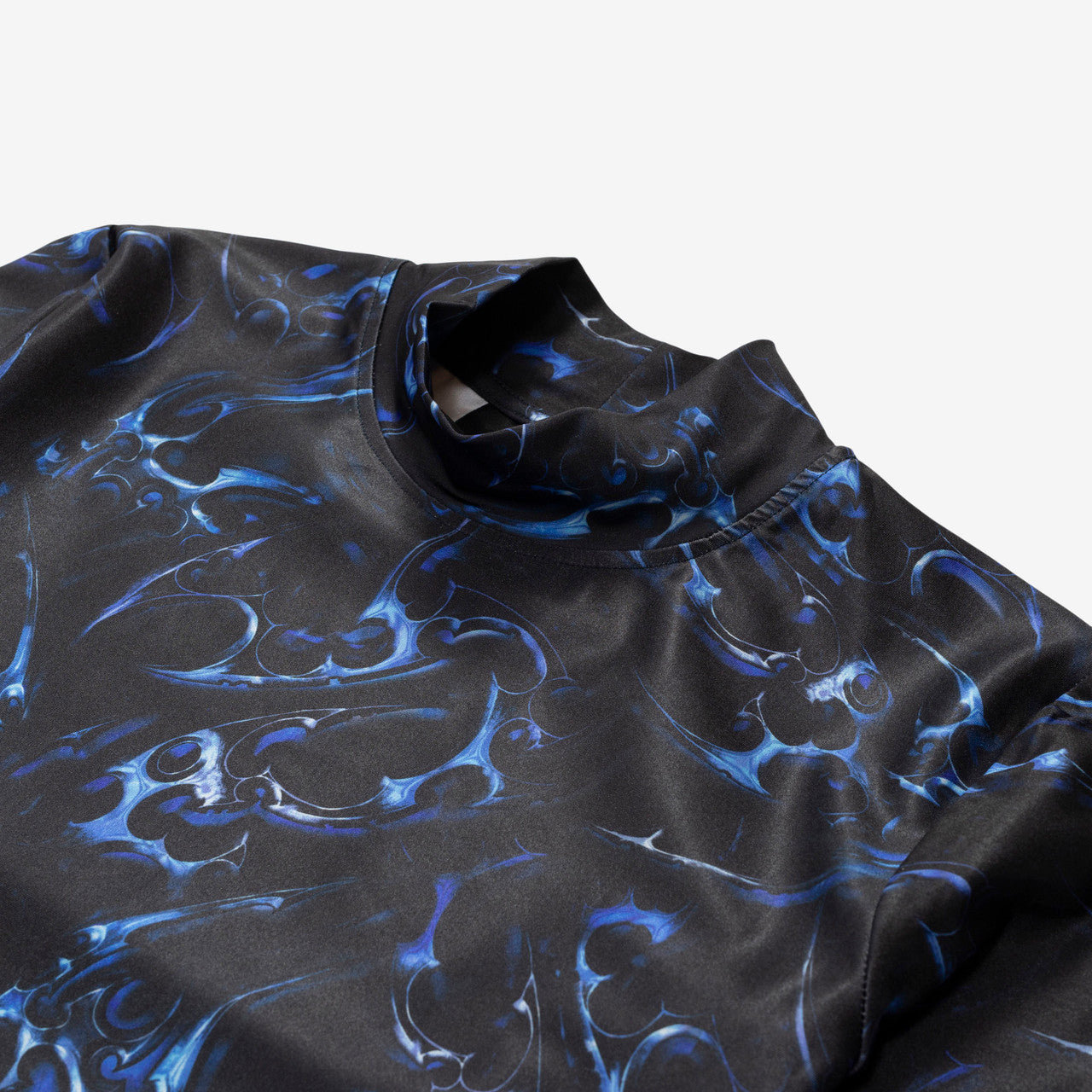 Wmns Tribal Stretch Turtleneck Long Sleeve | W-132287-BLUE