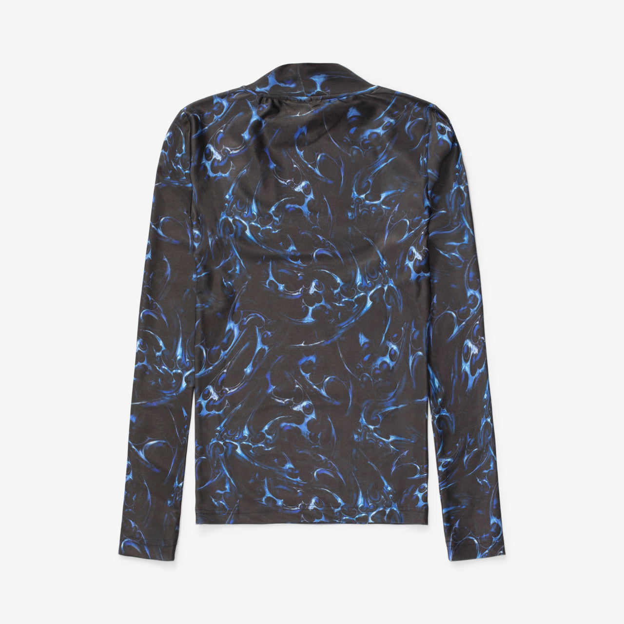 Wmns Tribal Stretch Turtleneck Long Sleeve | W-132287-BLUE