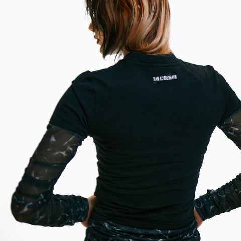 Wmns Slim Fitted Tee | W-132470-FBLACK