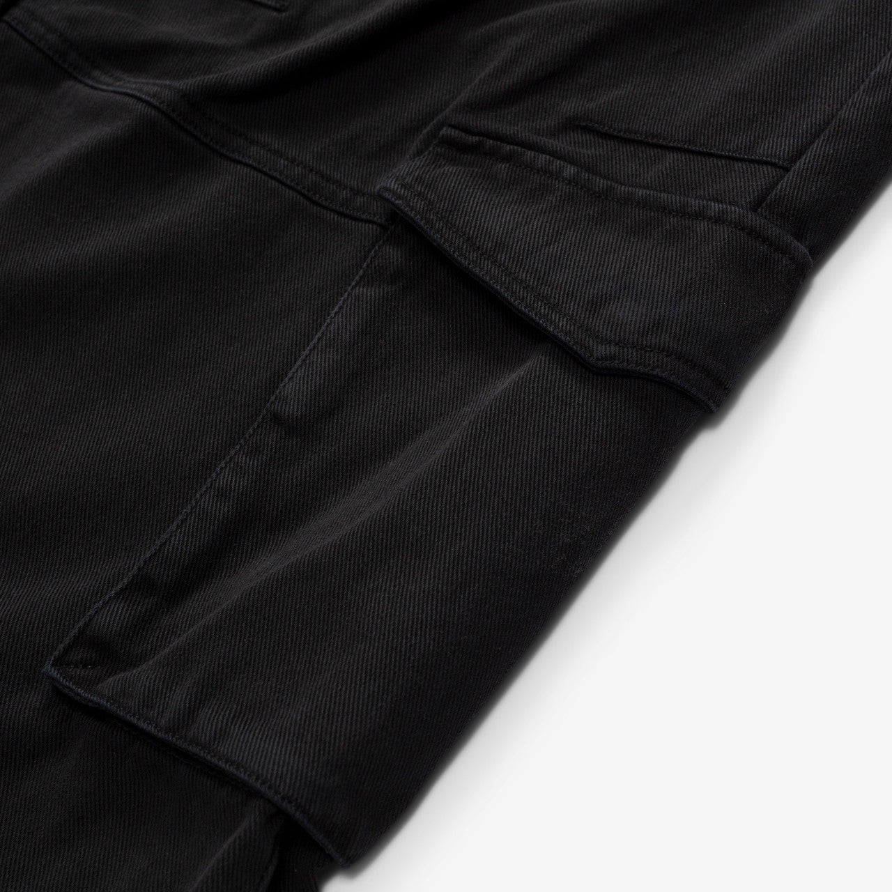 Wmns Cotton Boxy Cargo Trousers | W-132493-BLACK