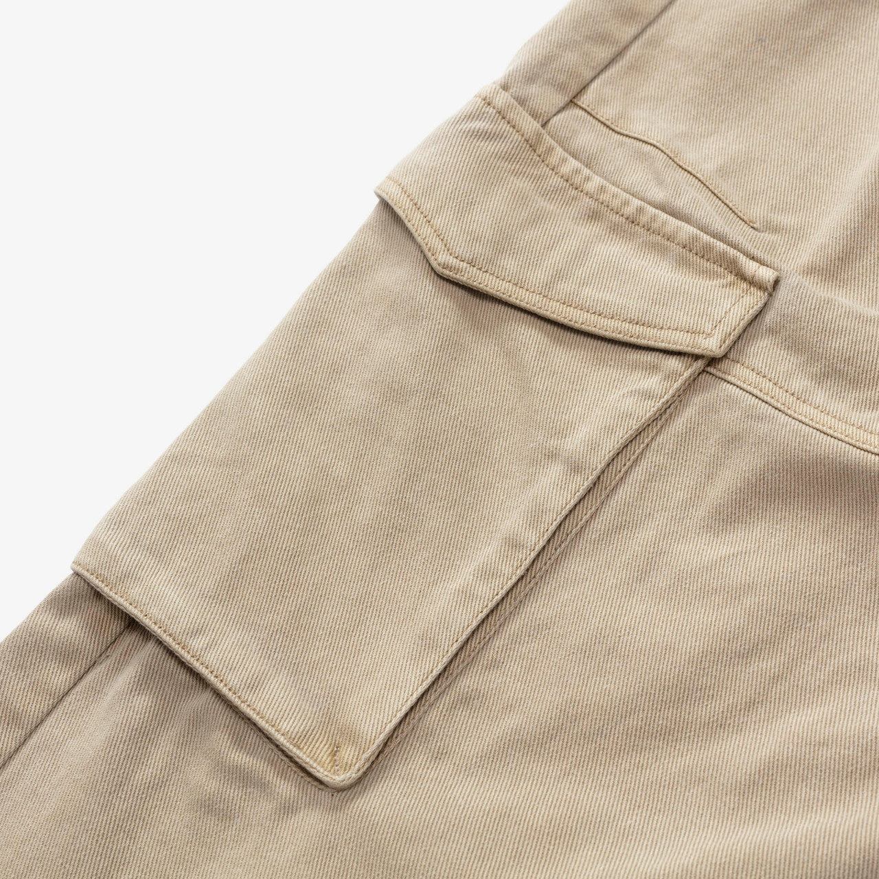 Wmns Cotton Boxy Cargo Trousers | W-132493-SAND