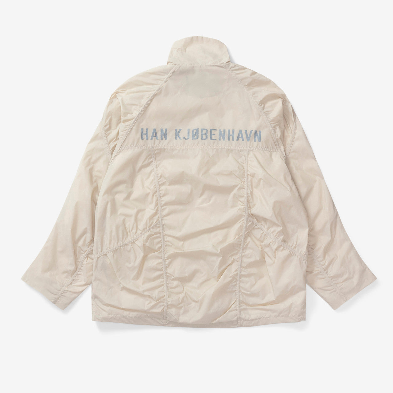 Wmns Nylon Windbreaker Midi Jacket | W-132527-SAND