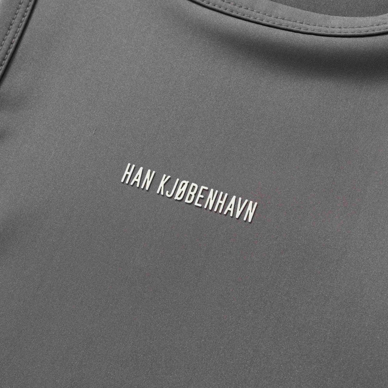 Wmns Logo Stretch Jersey Racer Top | W-132610-GREY