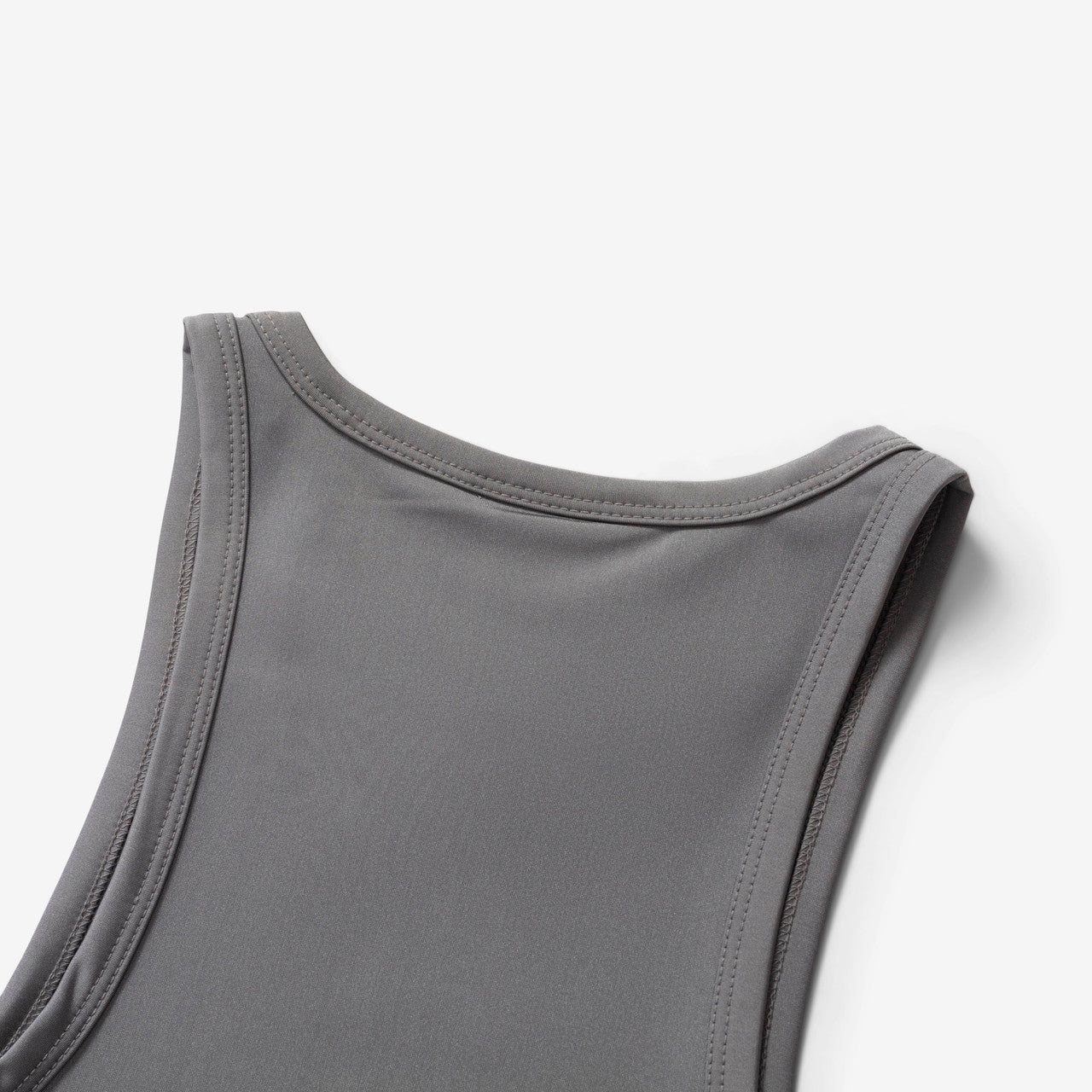 Wmns Logo Stretch Jersey Racer Top | W-132610-GREY