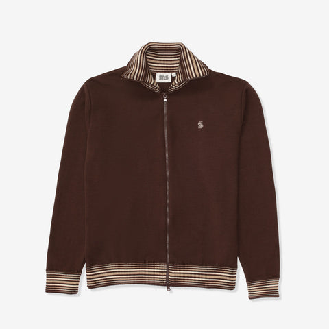 Zipped Knitted Track Jacket | SNS-104001