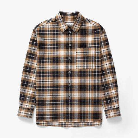 Recycled Cotton Flannel Shirt | SNS-1224-3000