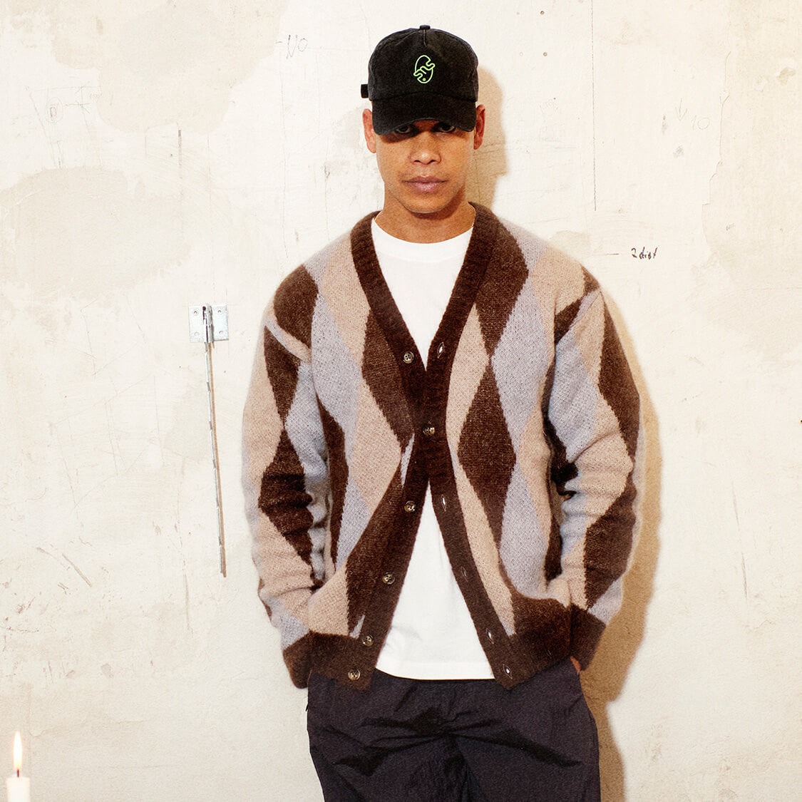 SNS Mohair Knit Cardigan - SNS-3723-0100 | SNS - SNEAKERSNSTUFF